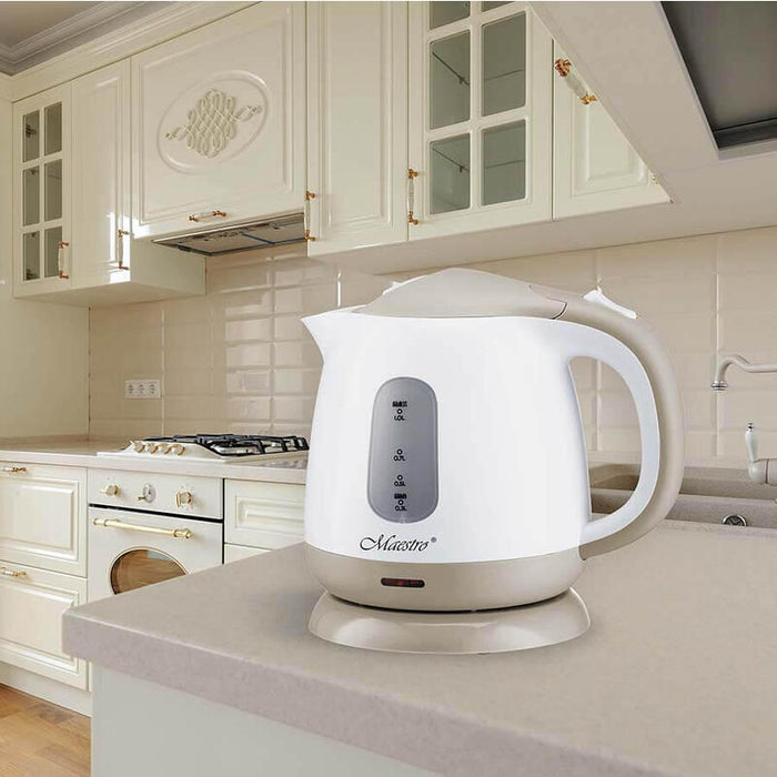 Hervidor Eléctrico Maestro Mr-012-Beige