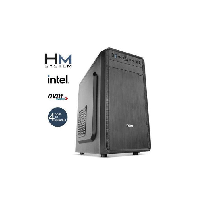 Hm System Abrego C9+ Minitorre Mt 13ª Gen Intel Core I3 13100 8gb Ddr4 250gb Ssd M.2 Nvme 4 Años Garantía 30 Días Doa