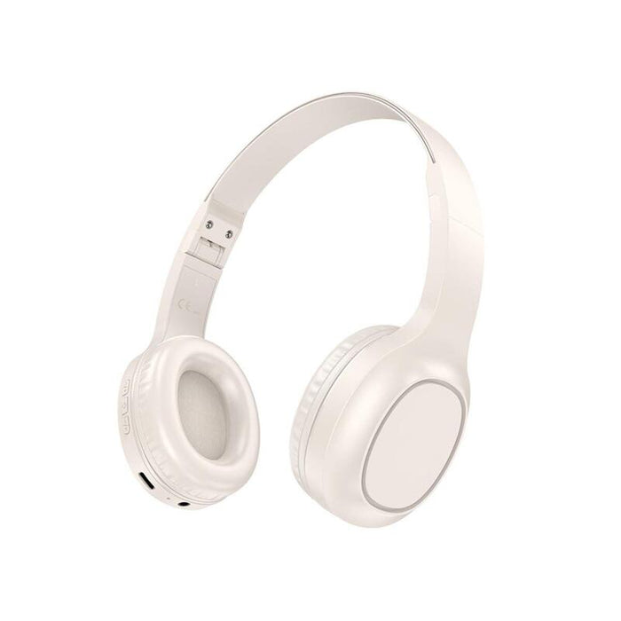 Hoco Headset Wireless W46 Milky White W46.Wh