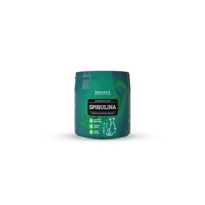 Holista Spirulina - Suplementos Para Perros Y Gatos - 100g