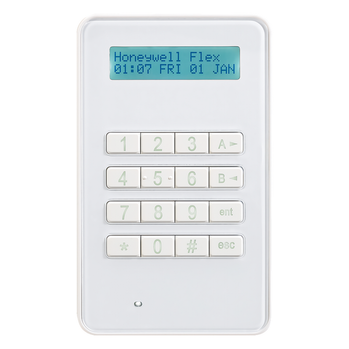 Honeywell Cp050-00-01 Teclado Lcd Mk8. Retroiluminación Blanca. Zumbador Y Tamper. Grado 3