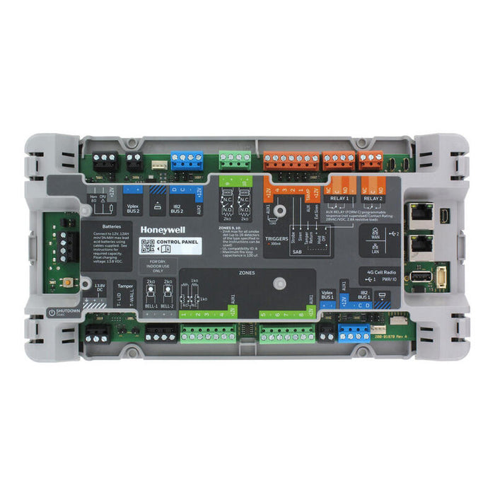Honeywell Mpip2100e Panel Maxpro Intrusión 150 Zonas. Grado G3