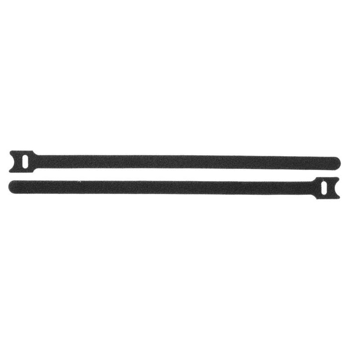 Hook And Loop Tie 30cm X 12mm  Black 50pcs
