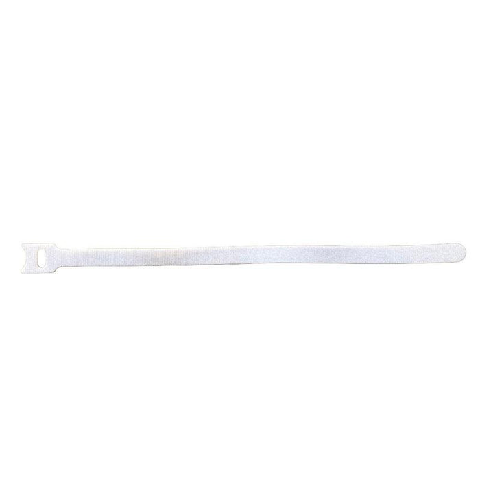 Hook And Loop Tie 30cm X 12mm  White 50pcs