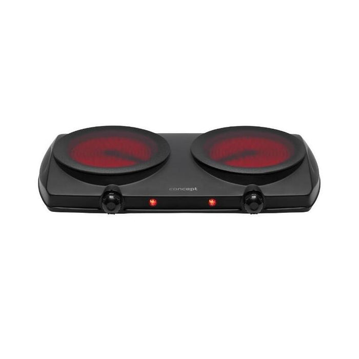Hornillo Eléctrico Dwupalnikowa Negra Ve3060