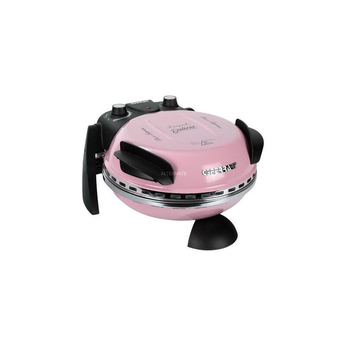 Horno Para Pizza G3 Ferrari Delizia G1000616 Rosa Claro, 1.200 Vatios, Para Pizza Ø 31cm G1000616