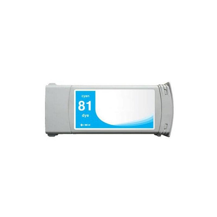 Hp 81 Cyan Tinta Generico C4931a