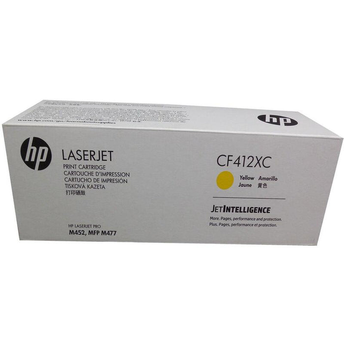 Hp Contract Cartridge No 410x Hp410x Hp 410x Yellow Amarillo Hc (Cf412xc)