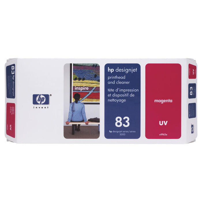 Hp Limpiador De Cabezales De Impresión Y Cabezal De Impresión Uv Designjet 83 Magenta