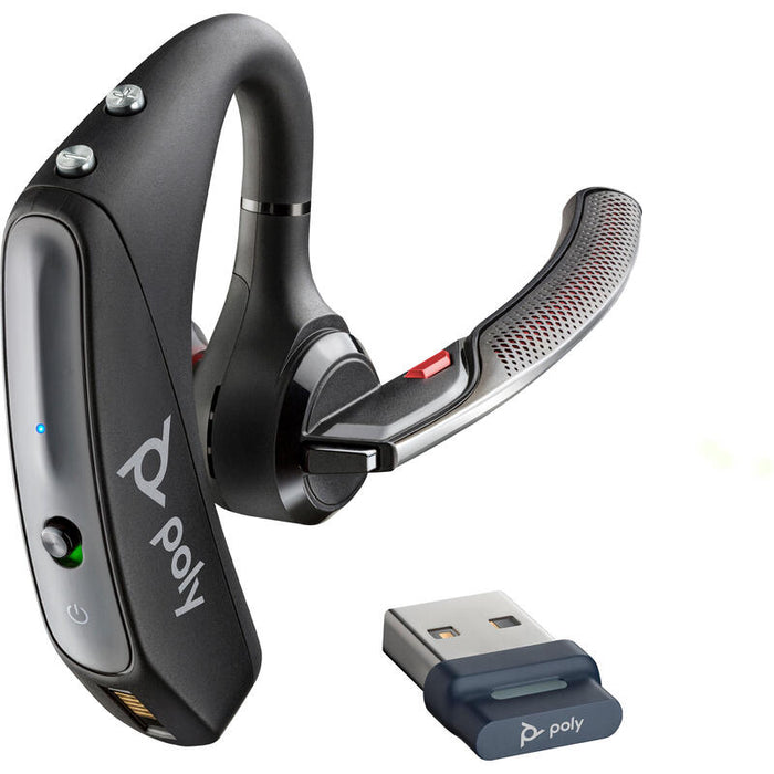 Hp Voyager 5200 Auriculares Inalámbrico Usb Tipo A Bluetooth Negro