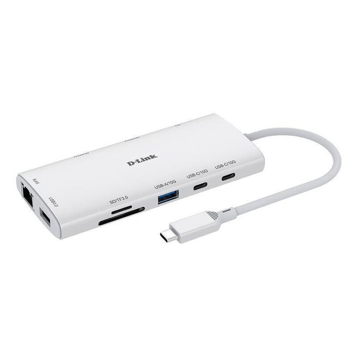 Hub D-Link Dup-A01 De Interfaz Usb 3.2 Gen 1 (3.1 Gen 1) Type-C 10000 Mbit/S Blanco