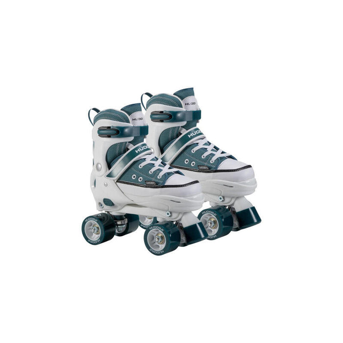 Hudora Patines Sobre Ruedas Talla 28-31, Patines En Línea Azul/Blanco, Aspecto Deportivo 22073