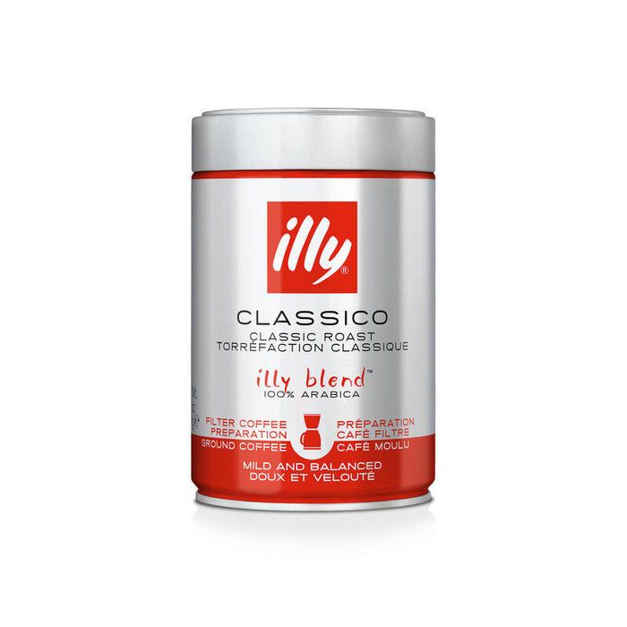 Illy Classico Filter 250g Gemahlen