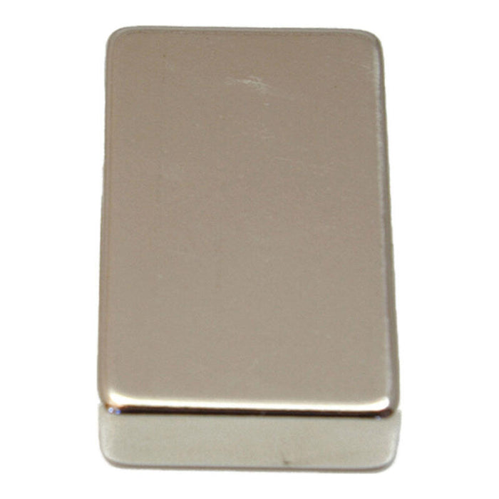 Imán Neodimio Bloque Im30 Niquel 40 X 20 X 10 Mm