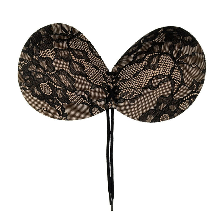 Bye-Bra - Sujetador Adhesivo Entrelazado & Bordado Copa E
