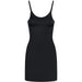 Bye-bra - Single Vestido Invisible Negro Talla Xxl