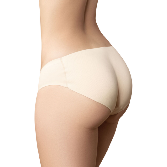 Bye-Bra - Panties Bajos Con Relleno Nalgas Talla M