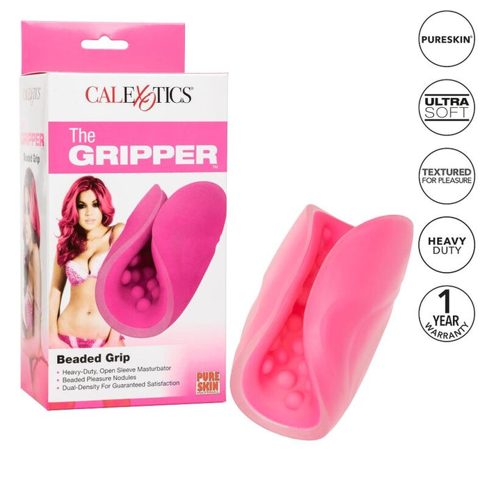 Calex Beaded Grip Masturbador Texturado