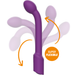 Rewolution - Rewoflex Vibrador Estimulador Punto G Flexible