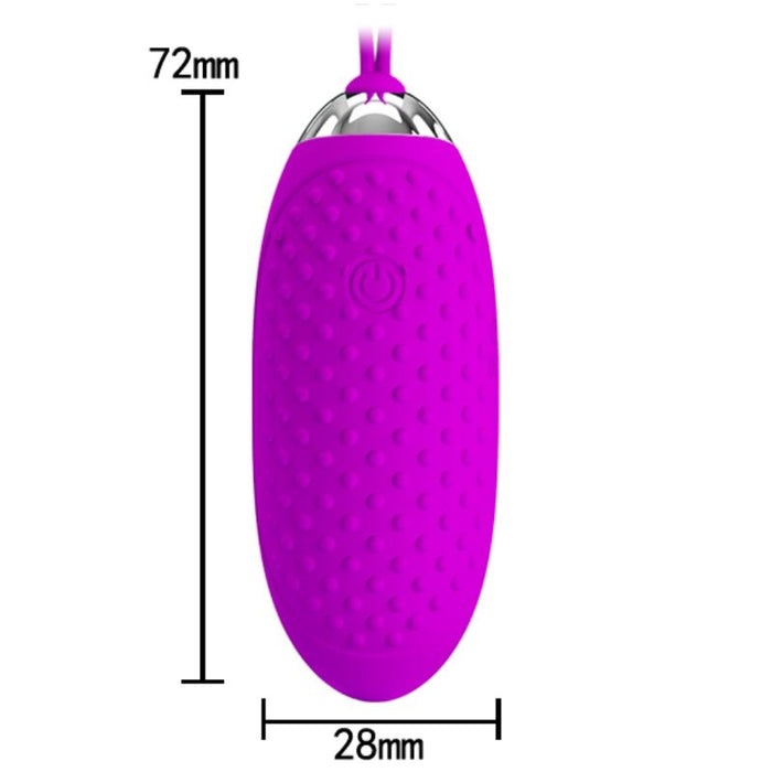 Pretty Love - Joanna Huevo Vibrador Control Remoto 12 Modos