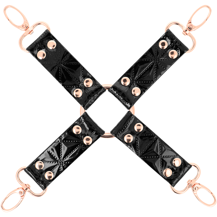 Begme - Black Edition Hog Tie Cuero Vegano