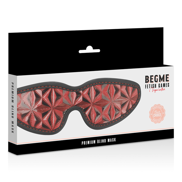 Begme - Red Edition Antifaz Elastico Con Forro De Neopreno