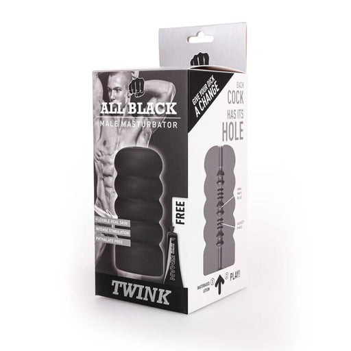 All Black - Masturbador Twink