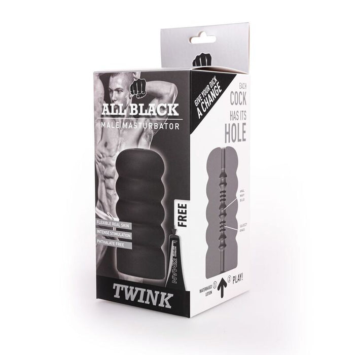 All Black - Masturbador Twink