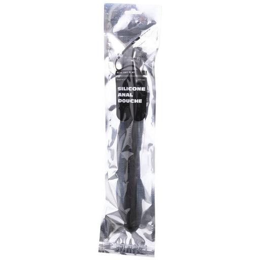 All Black - Beaded Ducha Anal Silicona 27 Cm