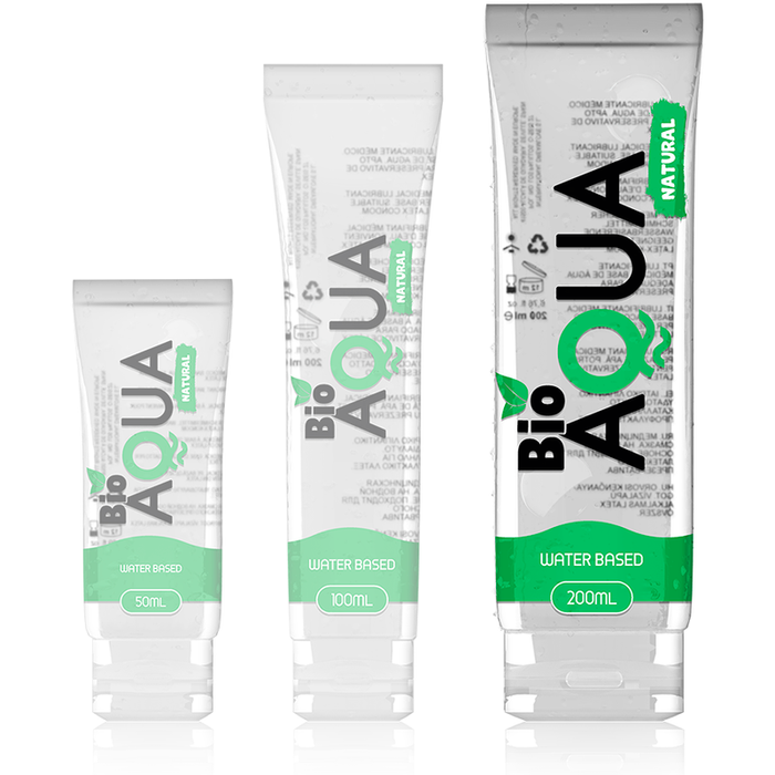Bioaqua Lubricante Ingredientes Naturales Base Agua 200 Ml