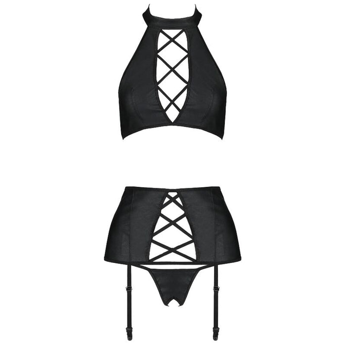 Passion - Nancy Set Cuero Ecologico L/Xl