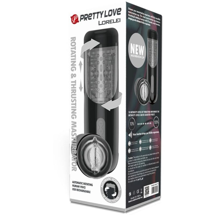 Pretty Love - Masturbador Recargable Multifunción Lorelei