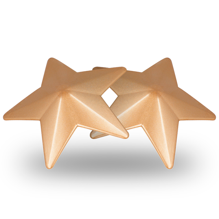Coquette Chic Desire - Cubre Pezones Metal Estrellas