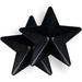 Coquette Chic Desire - Cubre Pezones Metal Estrellas Negras