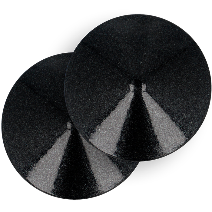 Coquette Chic Desire - Cubre Pezones Metal Circulos Negros