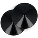 Coquette Chic Desire - Cubre Pezones Metal Circulos Negros