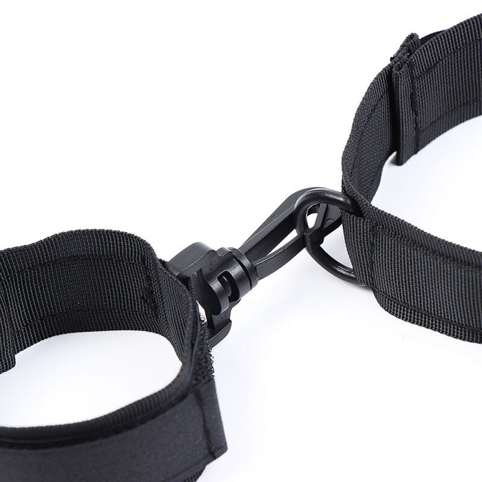 Ohmama Fetish - Esposas Y Collar De Nylon