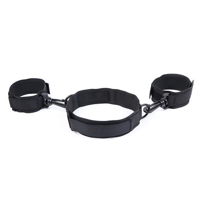 Ohmama Fetish - Esposas Y Collar De Nylon
