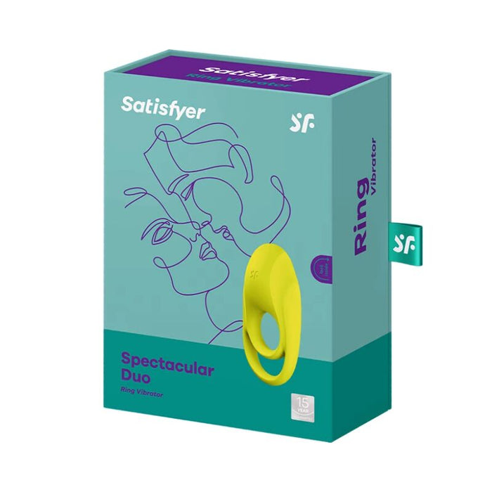 Satisfyer Spectacular Duo Anillo Vibrador Amarillo