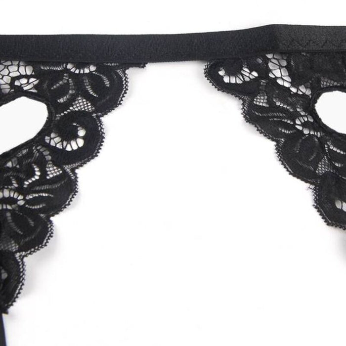 Subblime - Set 3 Piezas Sujetador + Liguero + Tanga S/M