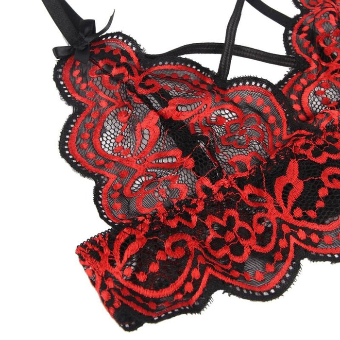 Subblime - Set Dos Piezas Top Y Panties Encaje L/xl