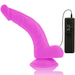 Diversia - Dildo Realístico Flexible Con Vibración Lila 21.5 Cm -o- 4.5 Cm