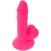 Diversia - Dildo Realístico Flexible Con Vibración Rosa 17 Cm -o- 3.3 Cm