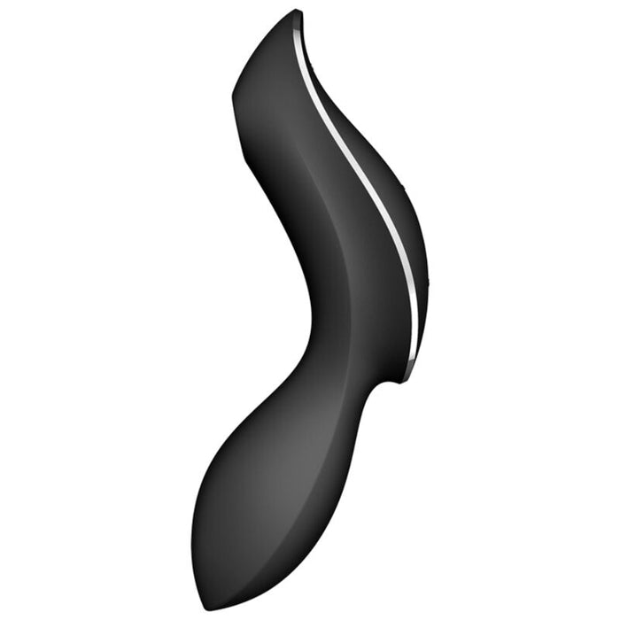Satisfyer Curvy Trinity 2 Estimulador Y Vibrador - Negro