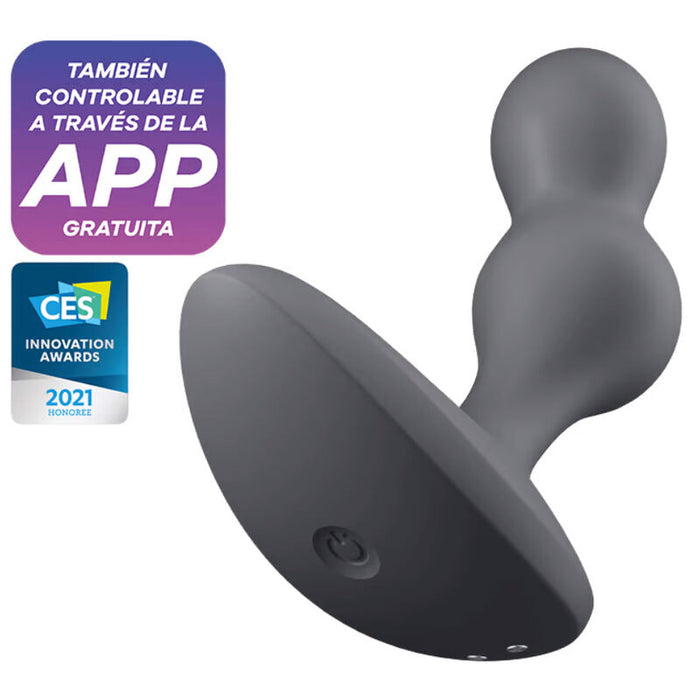 Plug Vibrador Satisfyer Deep Diver - Gris