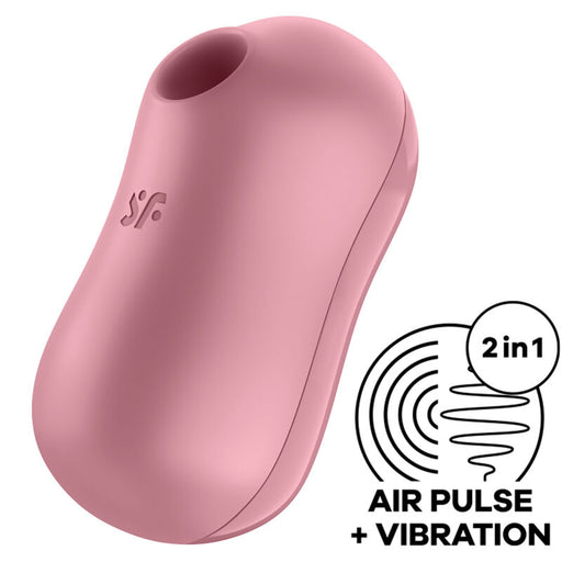 Satisfyer - Cotton Candy Estimulador Y Vibrador Rosa
