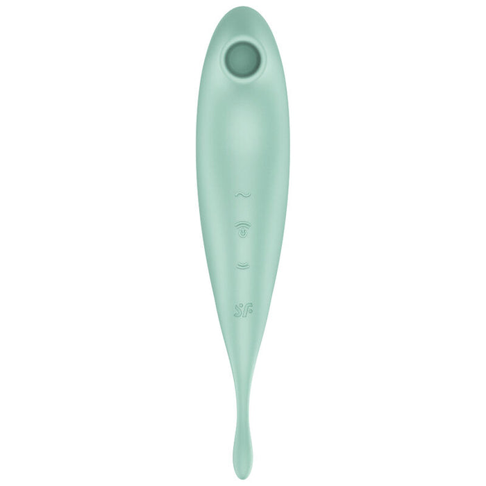 Satisfyer - Twirling Pro+ Estimulador Y Vibrador App Verde