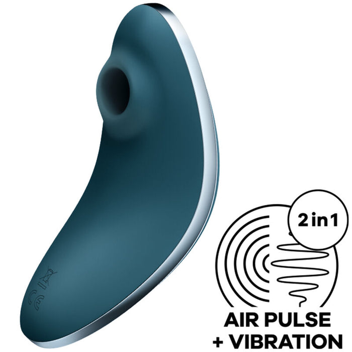 Succionador De Clítoris Y Vibración Vulva Lover 1 Azul