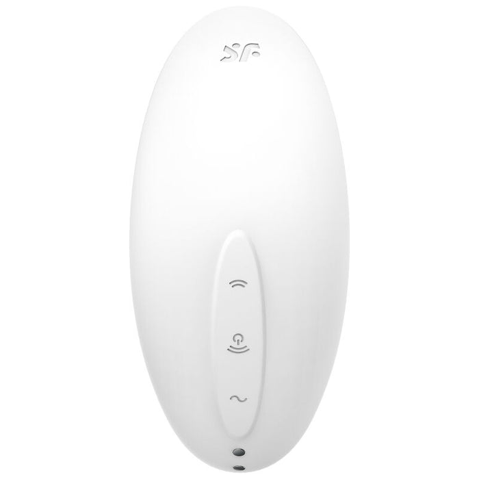 Satisfyer - Vulva Lover 2 Estimulador Y Vibrador Blanco