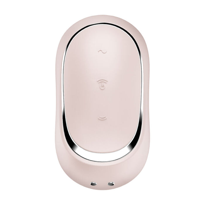 Satisfyer - Pro To Go 2 Estimulador Y Vibrador Doble Beige